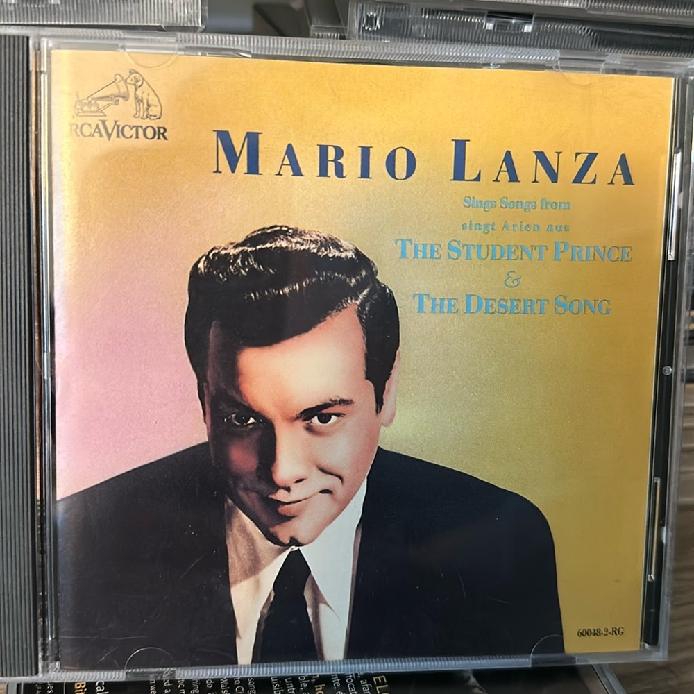 Mario Lanza The Student Prince and The Desert Song